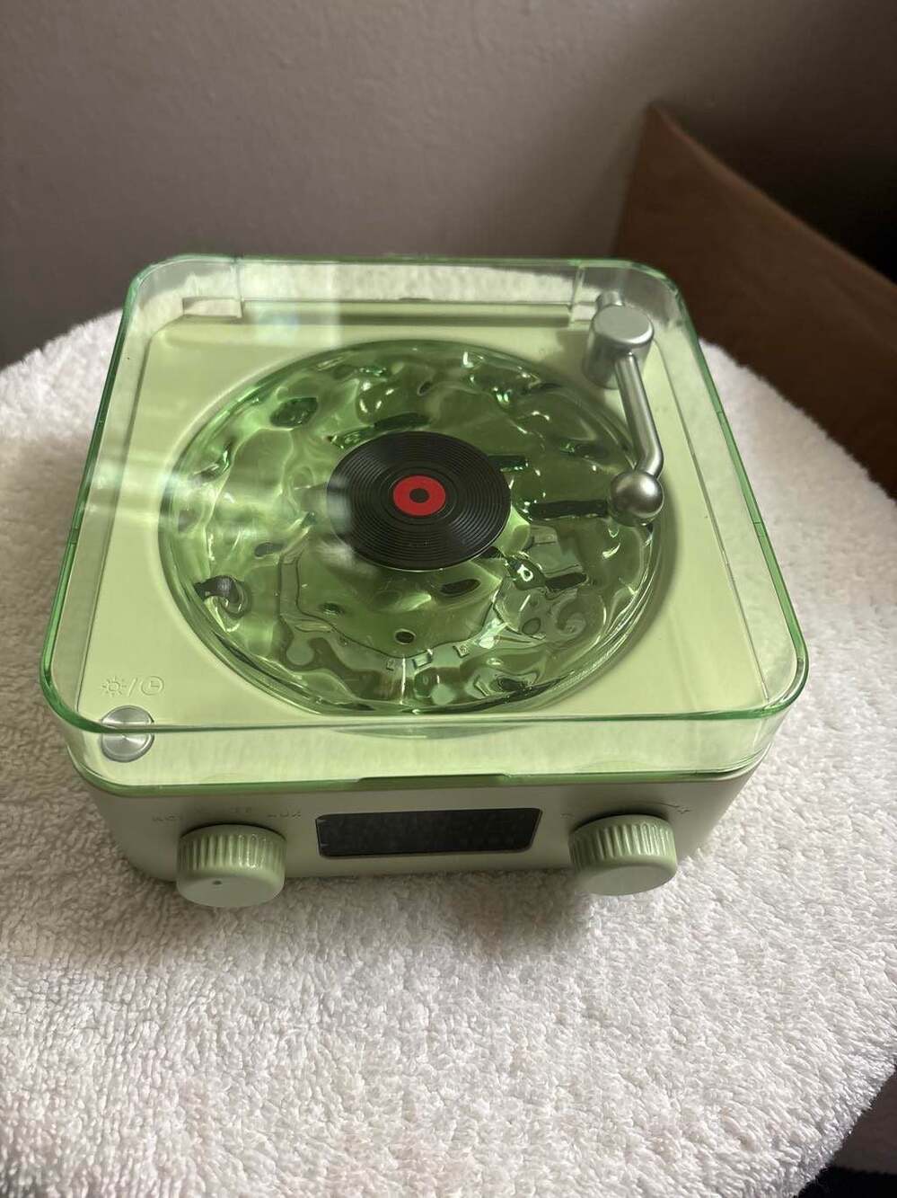Waves Player Cordless Compact Stereo Sound Ambient Light Creative Present
